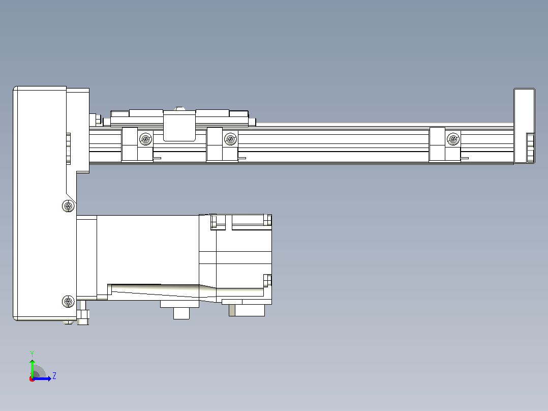 钢基模组TPA-KSR-5002C-200A1-MP-H1S1左视图