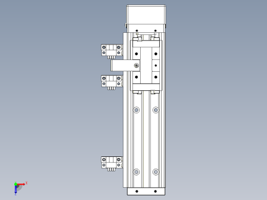钢基模组TPA-KSR-5002C-200A1-MP-H1S1俯视缩略图