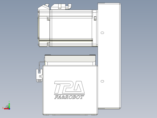 伺服电机集成皮带传动直线执行器TPA-OCB-120-224-L2150-RU-P75-N3后视缩略图