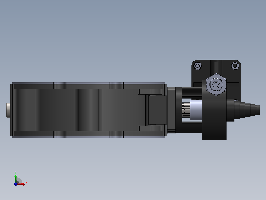 WAMV1FS150蝶阀前视图