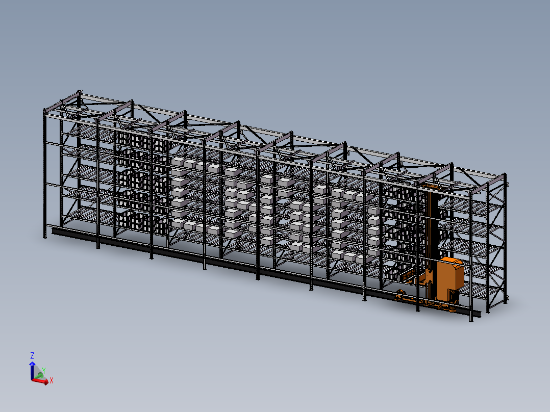 E146 立体仓库及堆垛机
