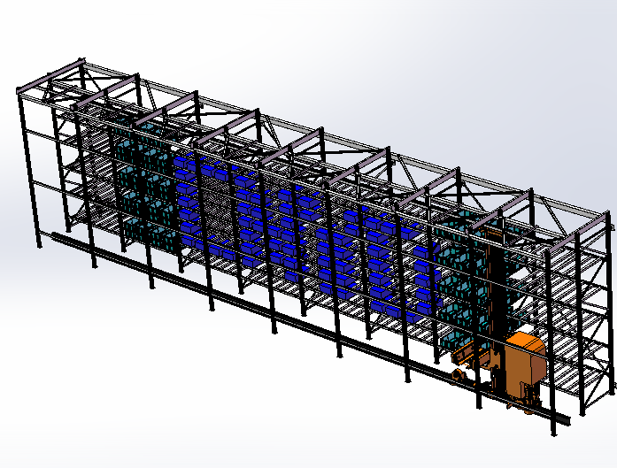 E146 立体仓库及堆垛机