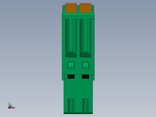 DEGSON 15EDG 系列 2.5mm 接线端子包-15EDGKD-2.5-xxP-14-00AH前视缩略图