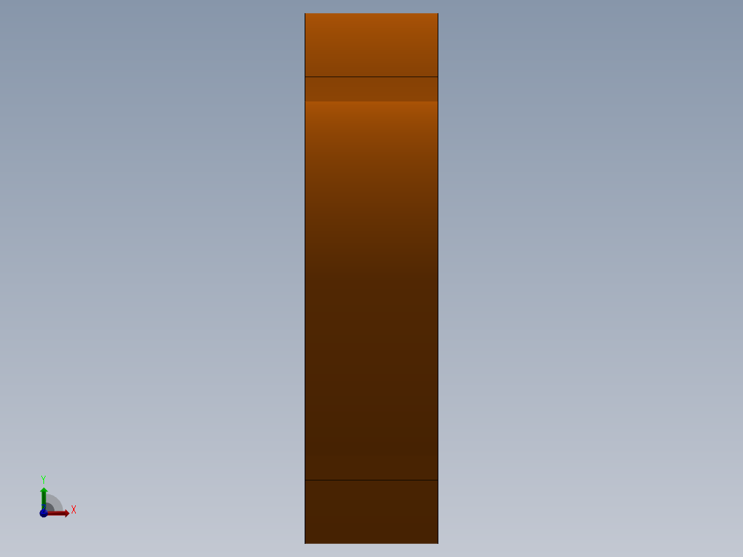 SW建模练习题-exercise 130前视图