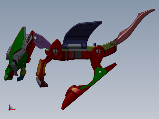 飞龙玩具3D模型前视缩略图