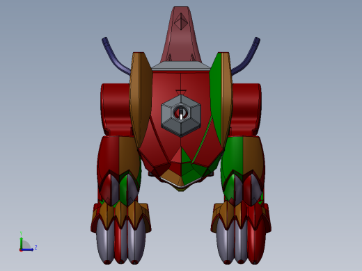 飞龙玩具3D模型左视缩略图