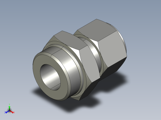 卡套式工业通用硬管接头16-20_f5bu-s