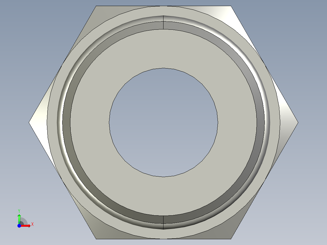 卡套式工业通用硬管接头16-20_f5bu-s前视图