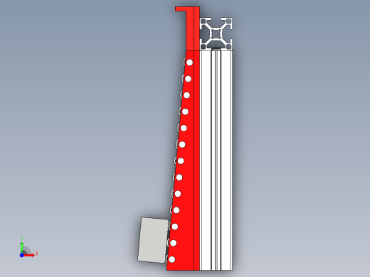 斜坡滚筒输送带-STP前视缩略图