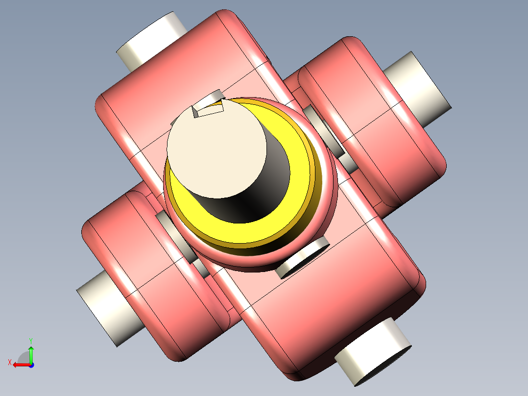 通用连接后视图