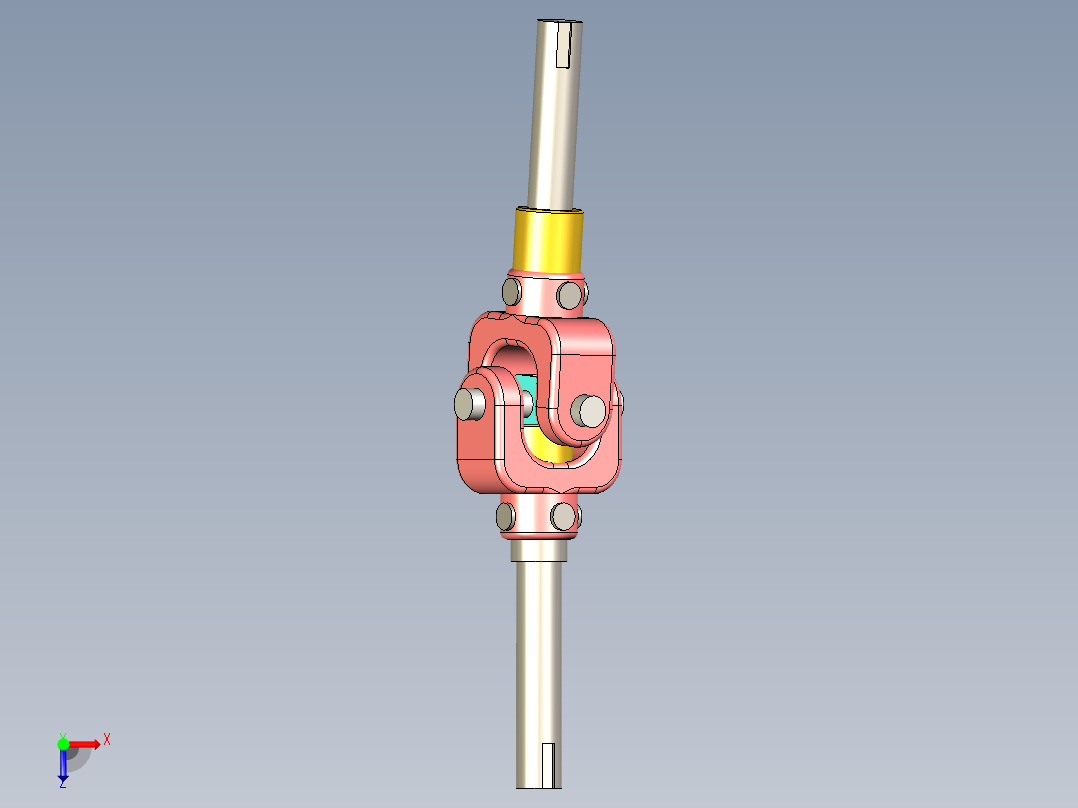 通用连接俯视图