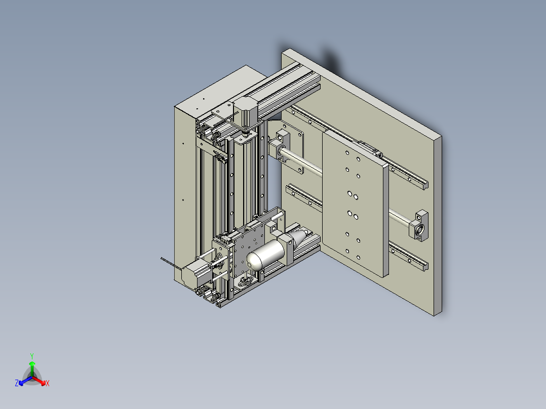 cnc-marking数控打标机3D图纸 STEP格式正等轴测图