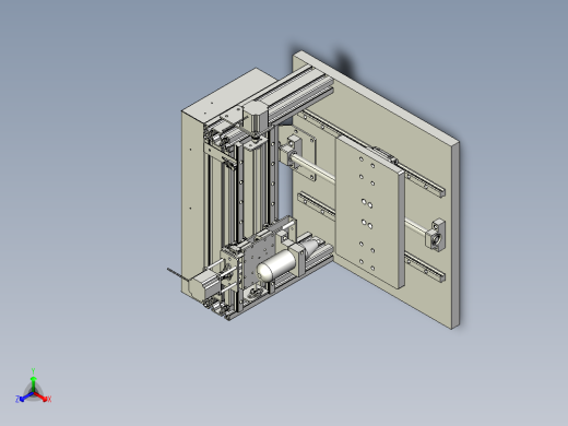 cnc-marking数控打标机3D图纸 STEP格式正等轴测缩略图