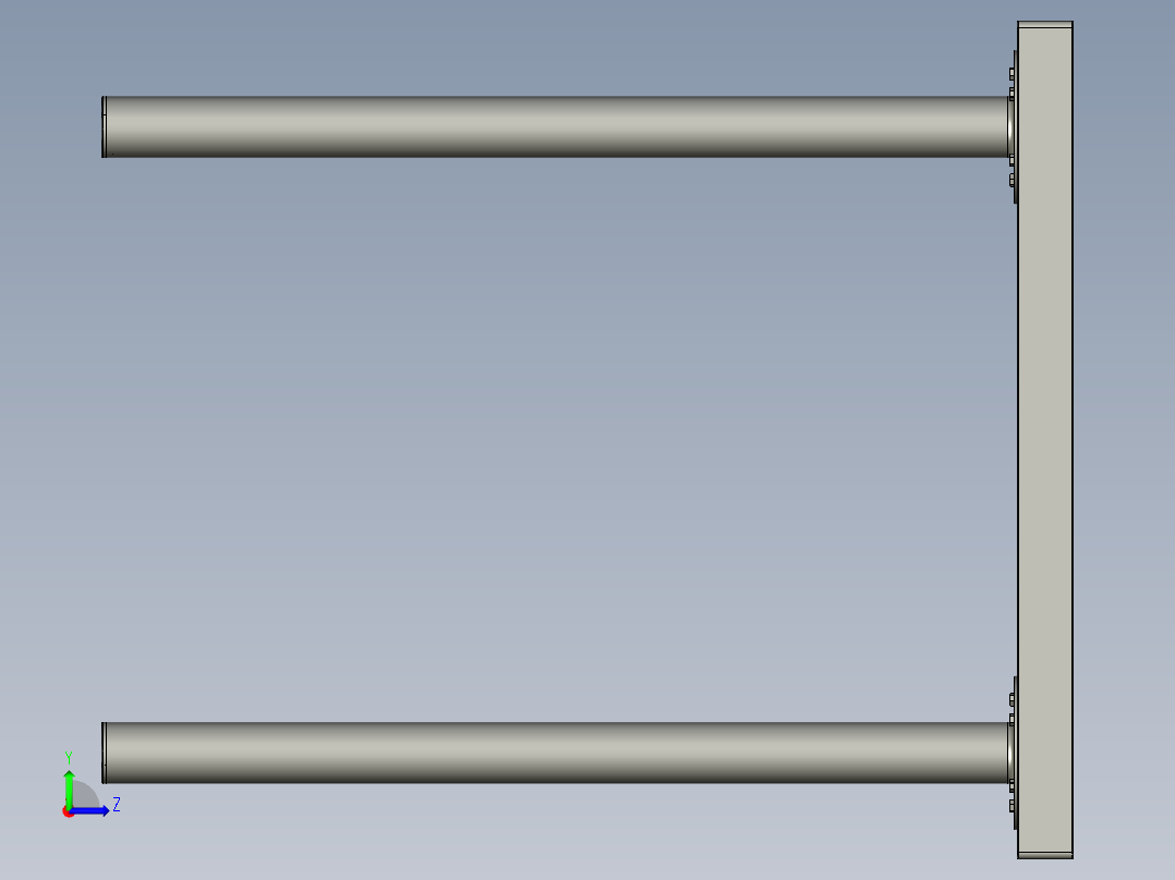 宜家概念桌子左视图