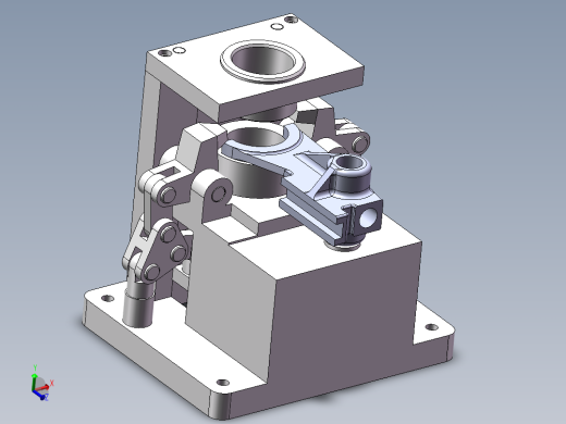 831002拨叉加工工艺及钻φ60孔夹具设计【含三维SolidWorks】