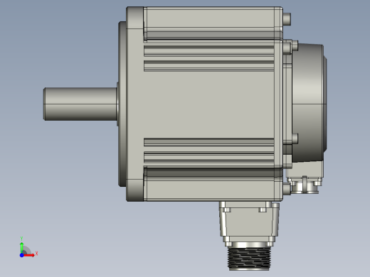 电机MS6G-130CN20B2-41P5前视缩略图