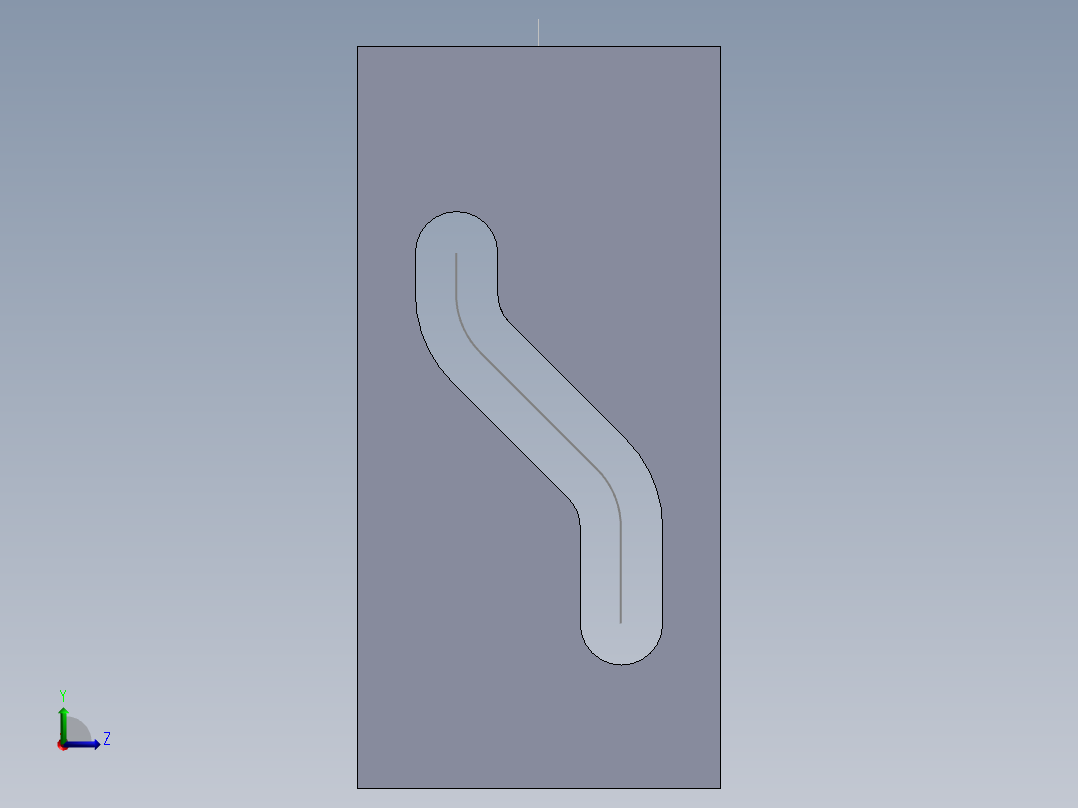 S22 凸轮水平滑块左视图