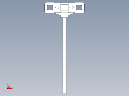 槽型光电传感器LU-L45_3D前视缩略图