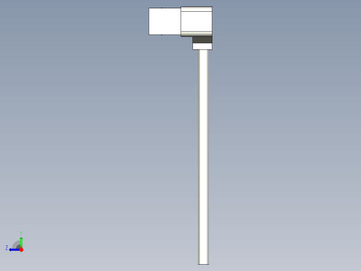 槽型光电传感器LU-L45_3D右视缩略图