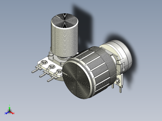 音量控制旋钮电位计