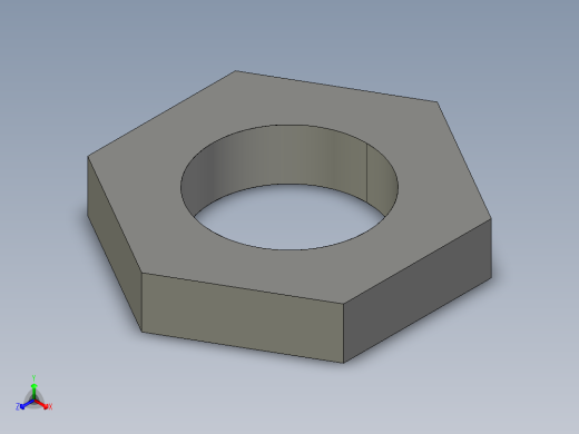 基恩士LV-S72_nut_kc图纸模型正等轴测缩略图