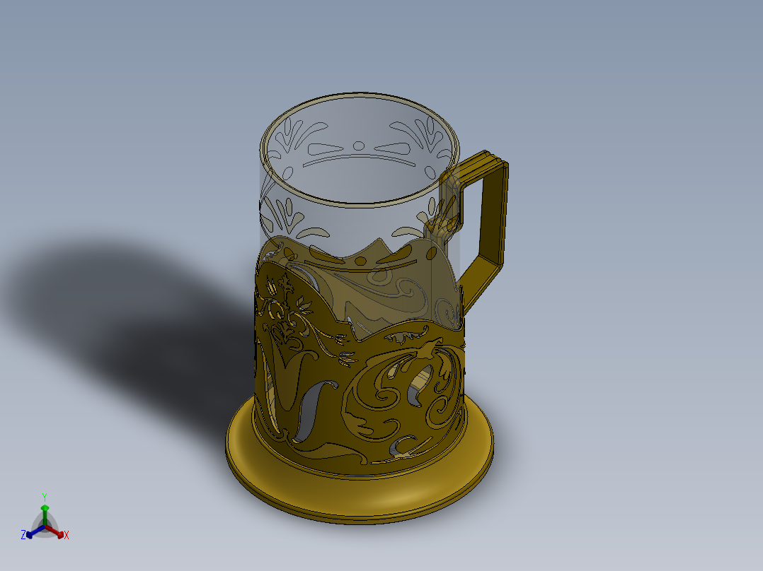 茶具正等轴测图