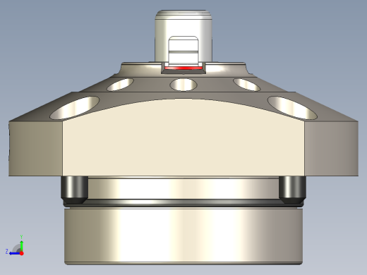 KOSMEKSFA3000-M2A-130多系列多零件图纸模型多系列多零件图纸模型右视缩略图