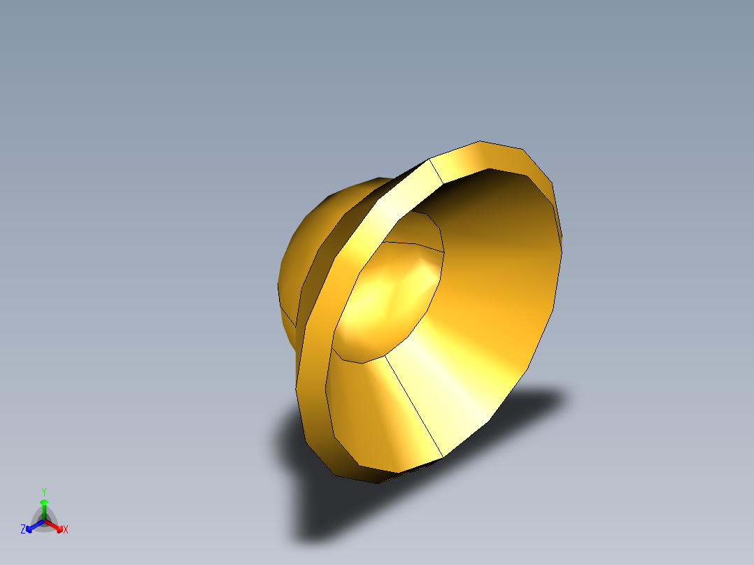 扩口式工业通用硬管接头Seal Bonnet 3GF-3主视图