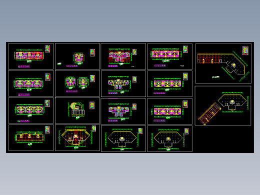 南方大户型平面图