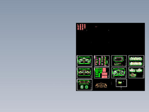 会所设计施工图