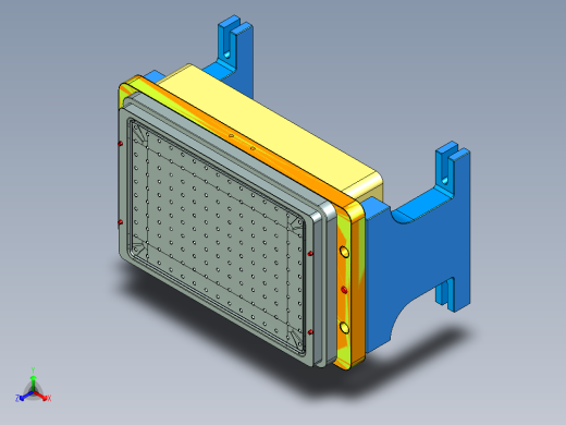 N500-COVER-笔记本CNC工装夹具三维模型CNC3正等轴测缩略图