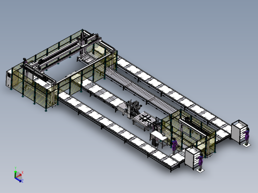家具包装线sw22可编辑