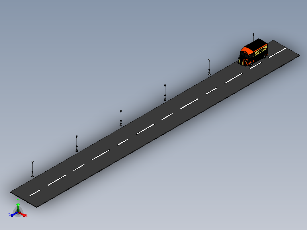 雪铁龙客车模型246992正等轴测图