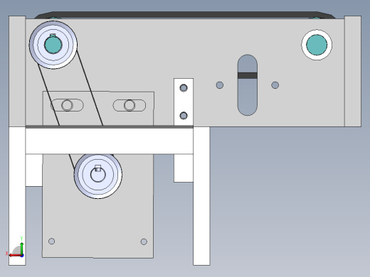 长250宽350皮带输送线后视缩略图