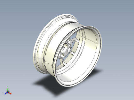 轮毂、轮胎(42)正等轴测缩略图