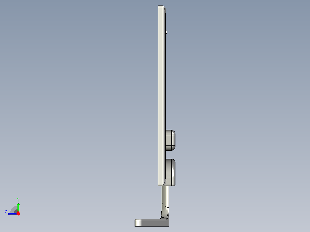 显示器、显示屏(15)右视图