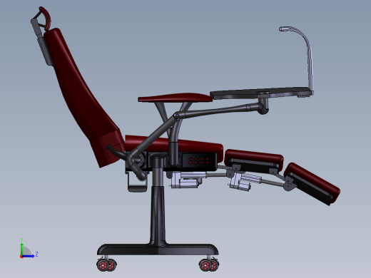 工作椅左视缩略图