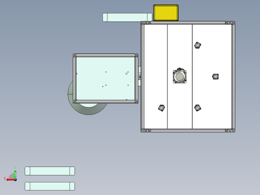 HEXOGONAL POCKET六角套筒钻削设备3D图纸 STP格式后视缩略图