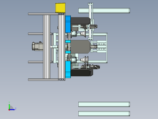HEXOGONAL POCKET六角套筒钻削设备3D图纸 STP格式左视缩略图