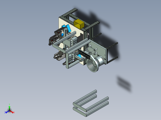 HEXOGONAL POCKET六角套筒钻削设备3D图纸 STP格式正等轴测缩略图