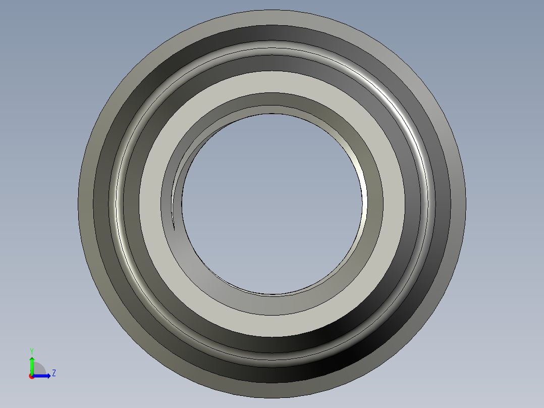 螺纹管管箍-异径有边 DN15-DN8左视图