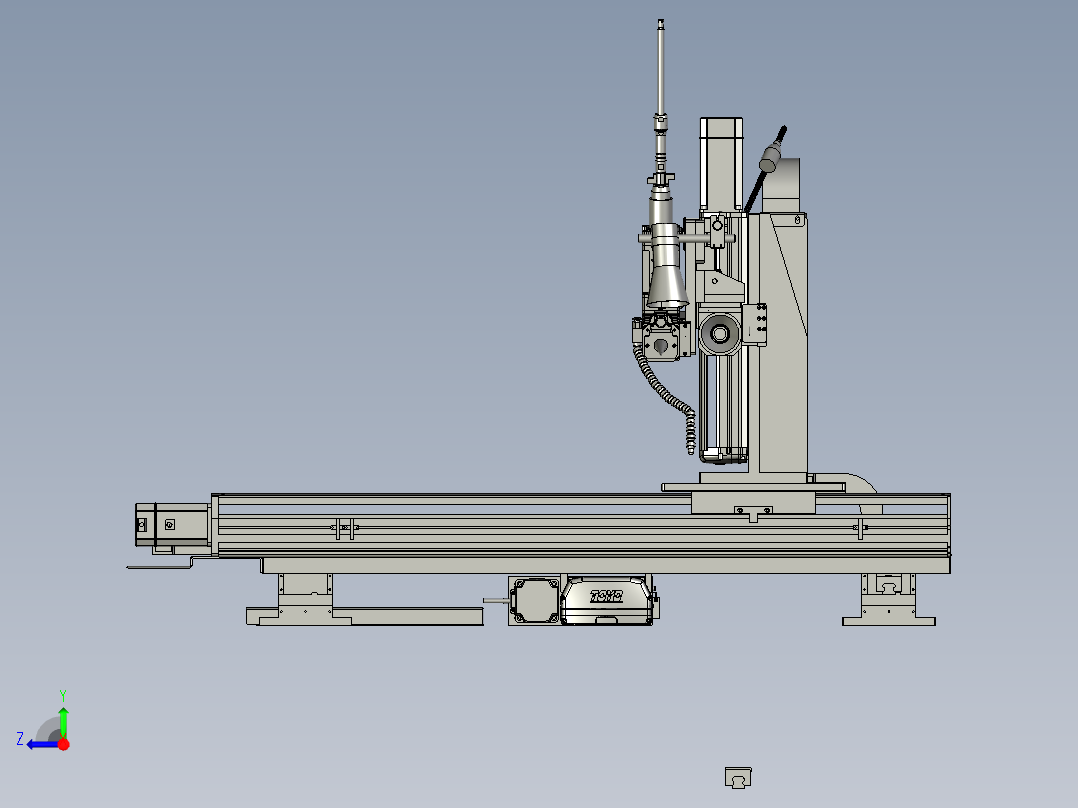 SAWH11-02300A0出射头移动安装组件右视图
