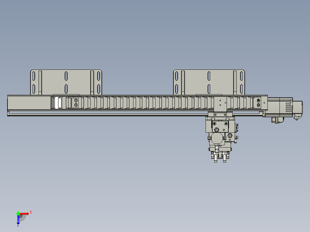 BBBB-上盖组件下线移栽模块俯视图