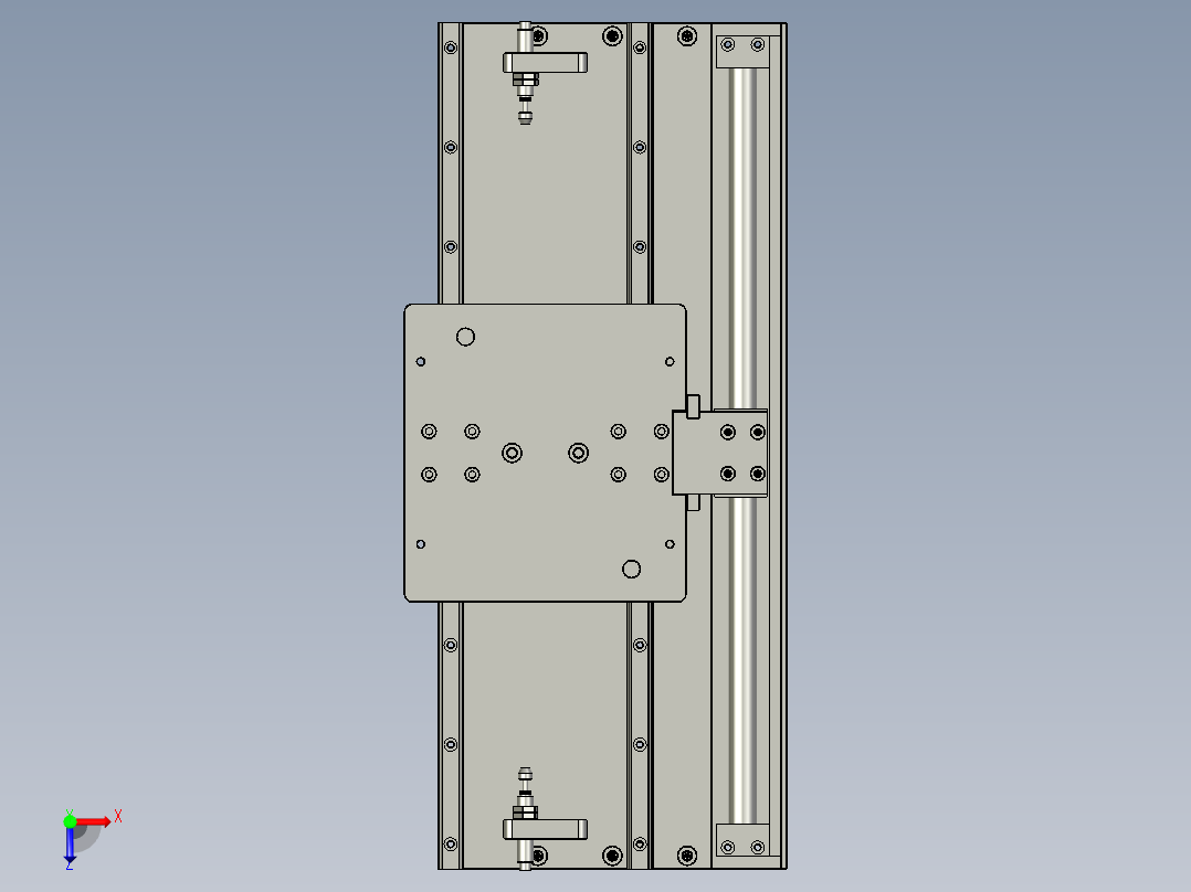 M071-NG移载组俯视图