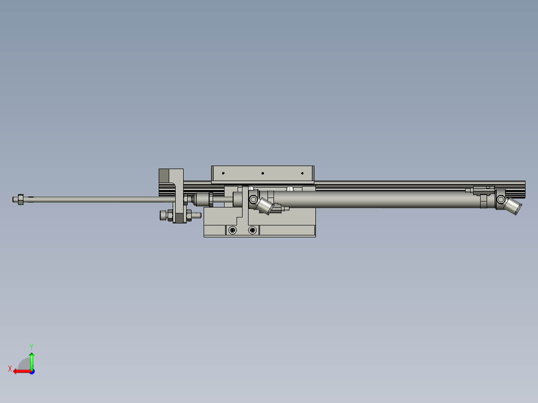 F01AE00021-D60000气缸右移后视图