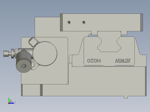 F01AE00021-D60000气缸右移左视缩略图