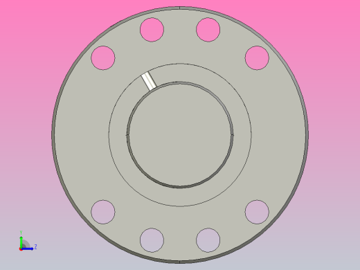 DKFZD5012-6滚珠丝杆3D模型左视缩略图