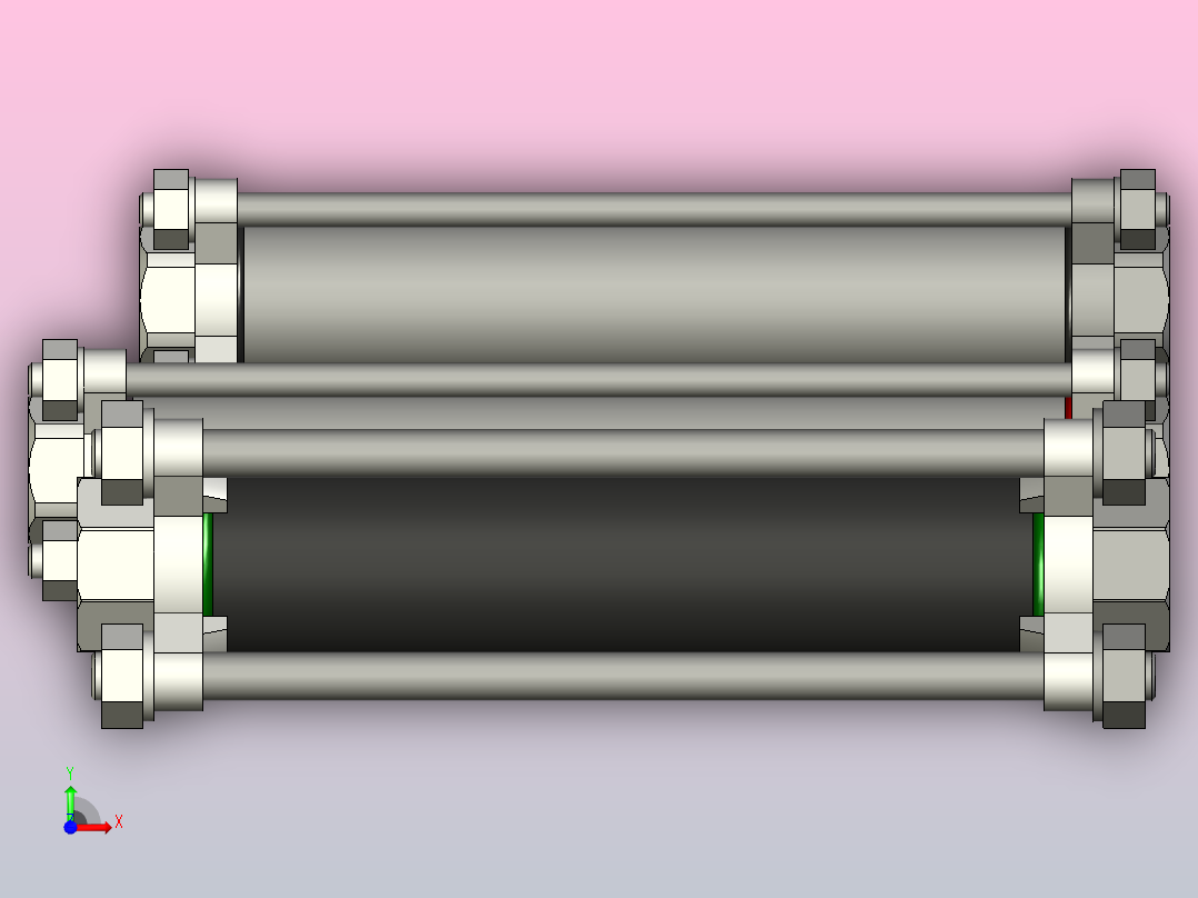 气体流量指示器+止回阀1-4 ...3-4.zip.zip前视图