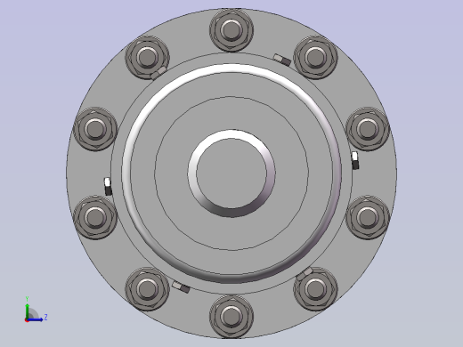预紧式行星滚柱丝杠左视缩略图