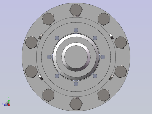 预紧式行星滚柱丝杠右视缩略图